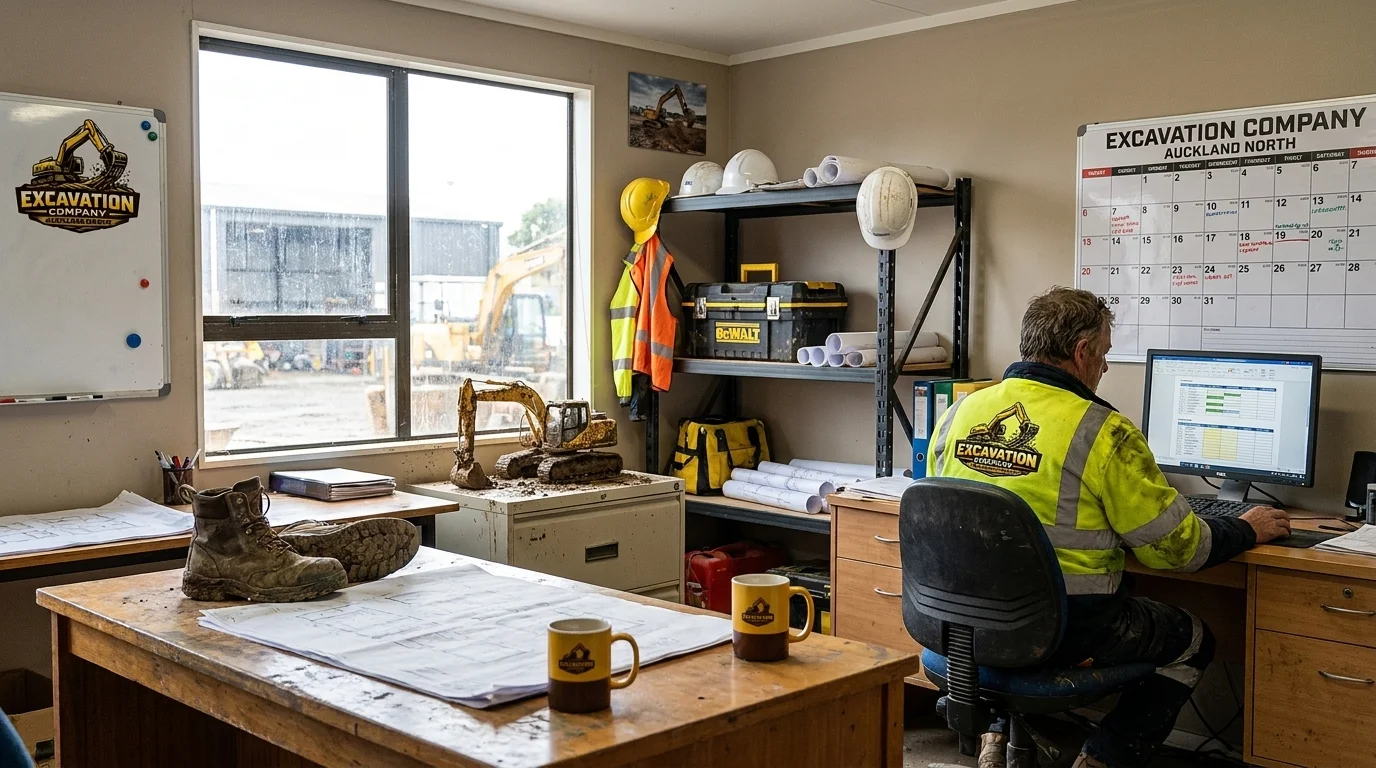Excavation Company Auckland North - Workspace Interior